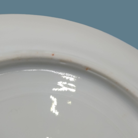 Nippon Antique Cherry Blossom Gold Moriage Bread Butter Plates Set 6 Maruki Vtg - Picture 9 of 16